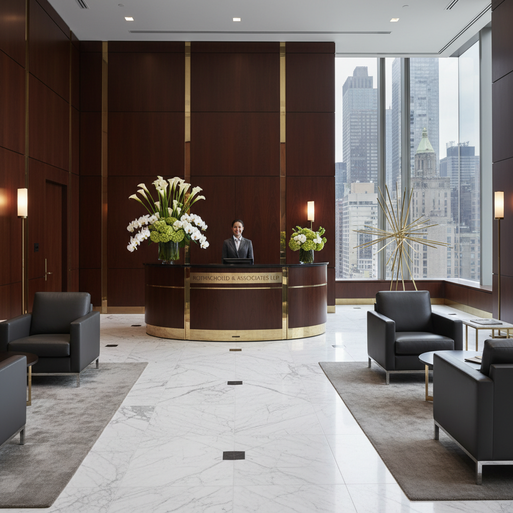 Holloway and Whitfield reception area